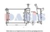 AKS DASIS 300018N Radiator, engine cooling